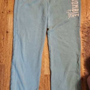 Abercrombie & Fitch Womens Blueish Green Sweatpants